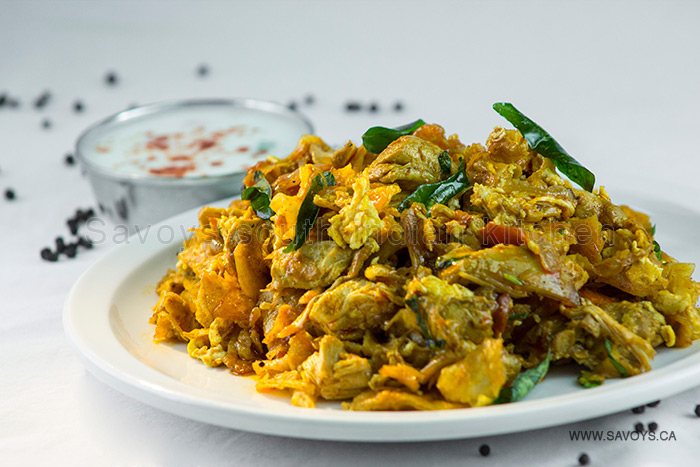 Chicken kothu paratha
