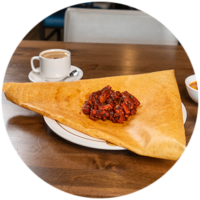 Paneer Tikka Masala Dosa