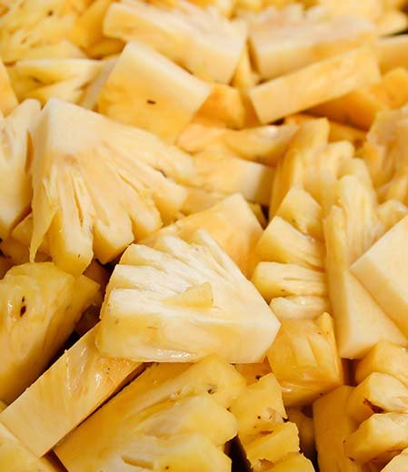 Cheese and Cherry Pineapple (Skewer)